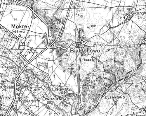 Mapa-okolic-Bialochowa-z-1935-roku